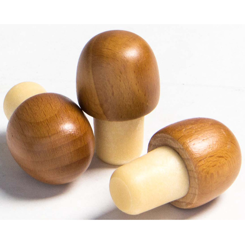 Verschluss aus Holz aus Weinflasche